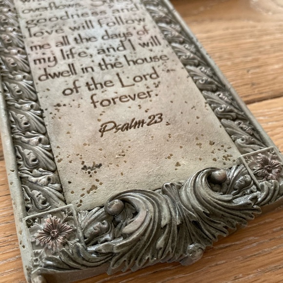 DEMDACO Beautiful Engraved Cross (wall mountable) - Picture 2 of 6